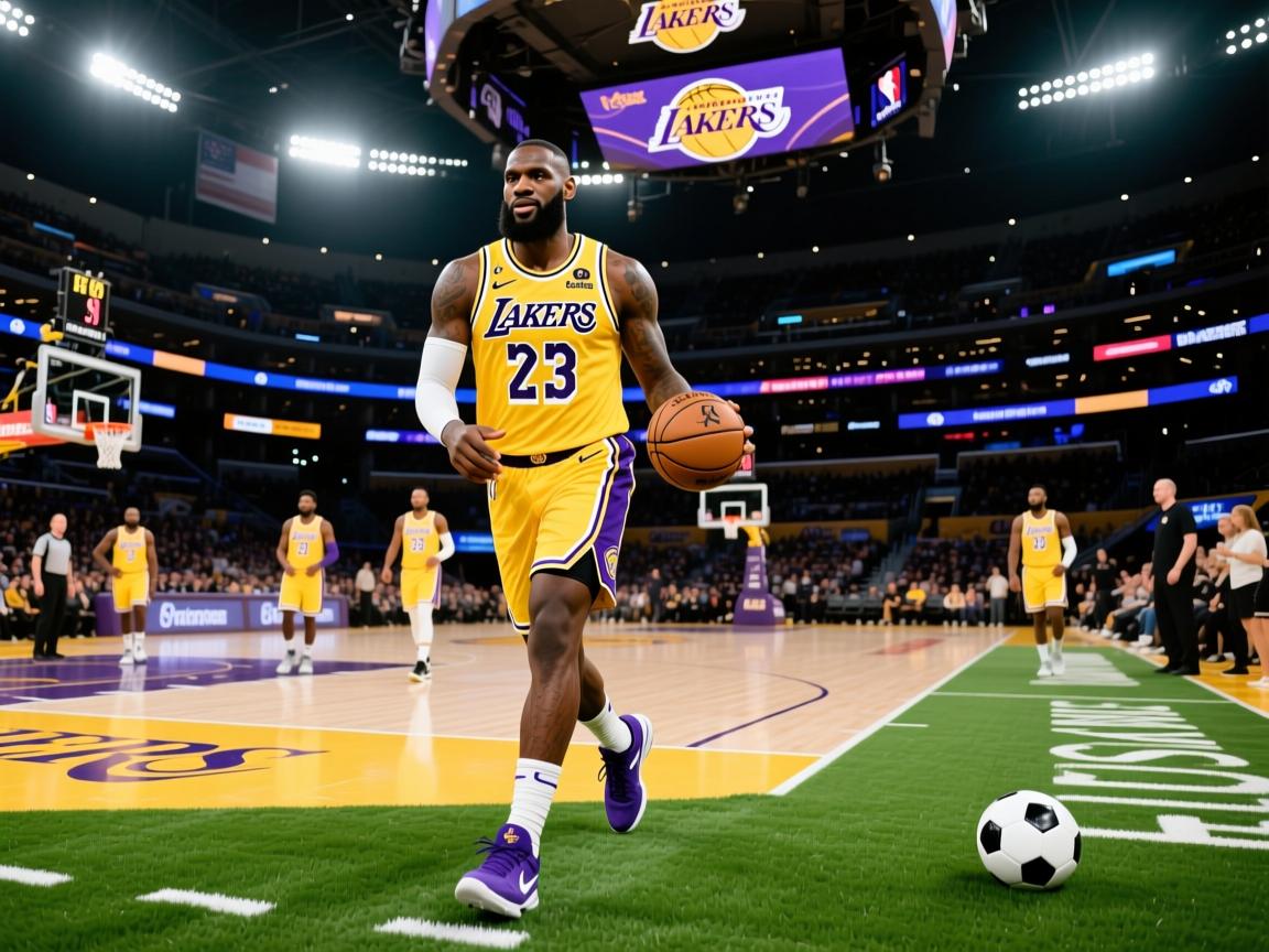 詹姆斯率领湖人队逆转战  第2张