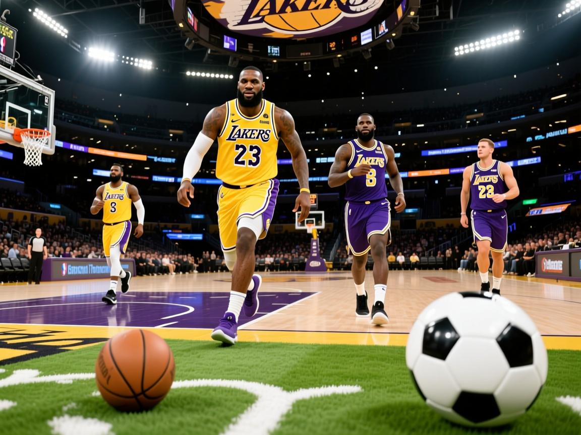 詹姆斯率领湖人队逆转战  第2张