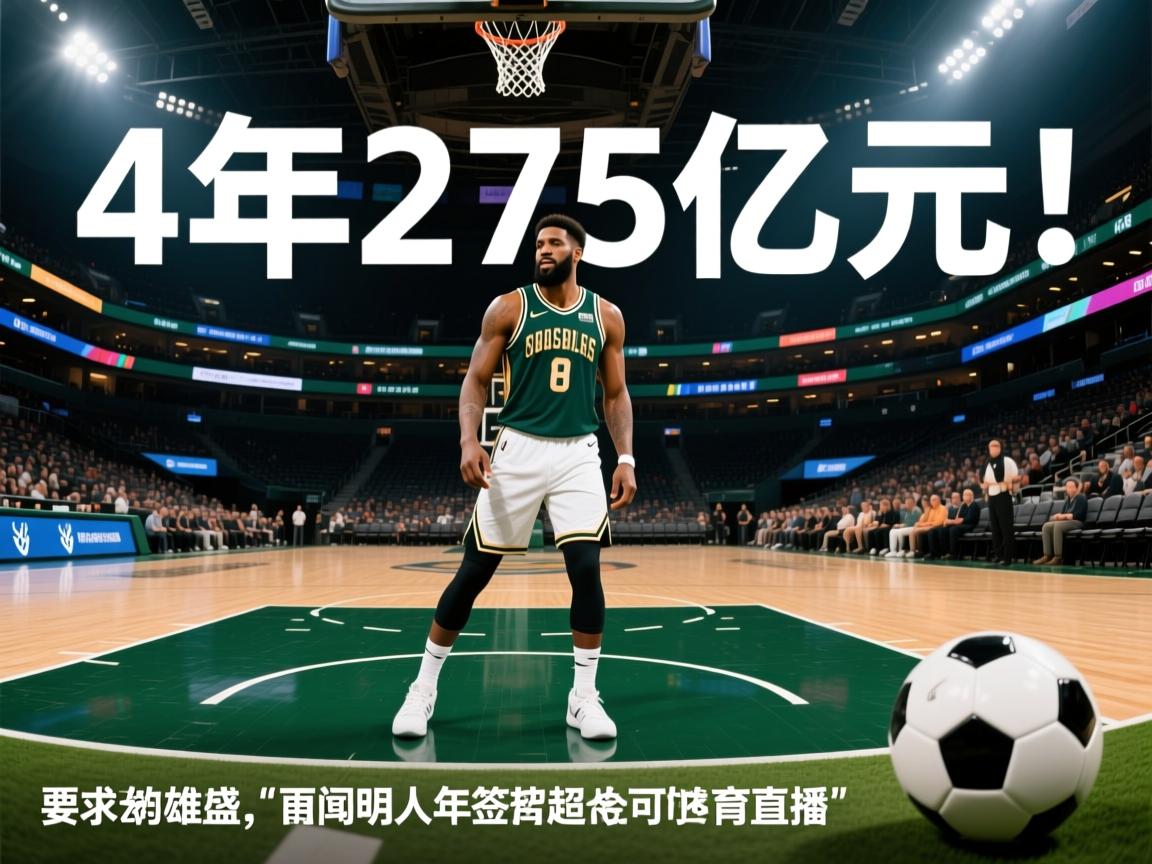 4年275亿元！字母哥再度否认被交易传闻，若留雄鹿明年可签超大合同  第1张