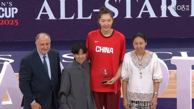 女篮亚洲杯最佳阵容：韩旭与田中心入选福勒MVP