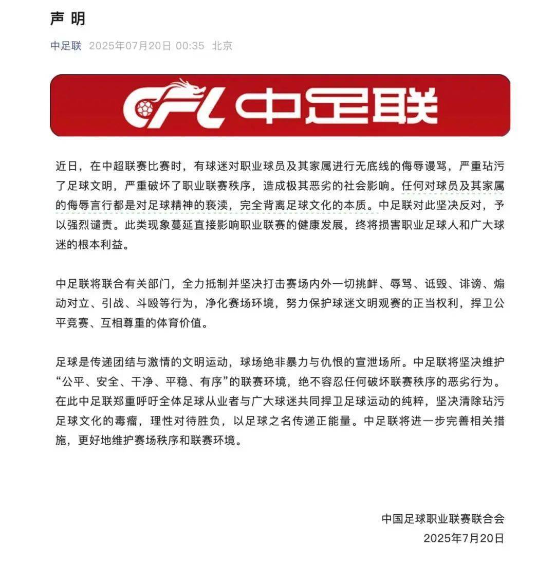 辱骂韦世豪家人球迷被拘7天中足联天津赛区通报批的简单介绍